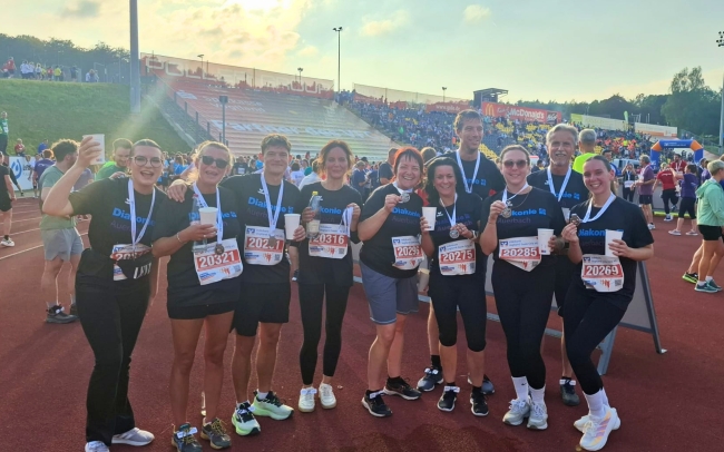 Laufend ein starkes Team 